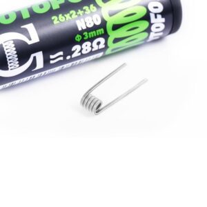 Wotofo Dual Core Fused Clapton Grijači 0.28ohm 5x - Image 2