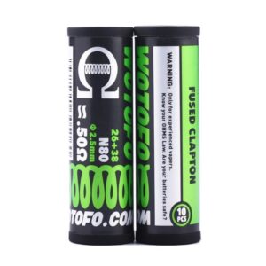 Wotofo Fused Clapton Grijači 0.5ohm 5x - Image 1