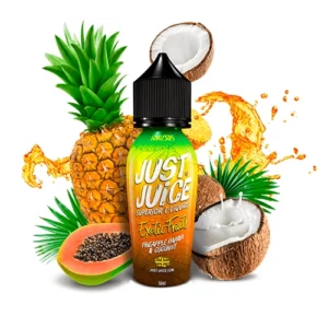 Just Juice - Papaya, Pineapple & Coconut 60ml - Image 1