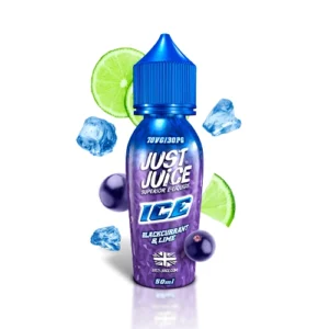 Just Juice - Blackcurrant Lime Ice 60ml - Image 1