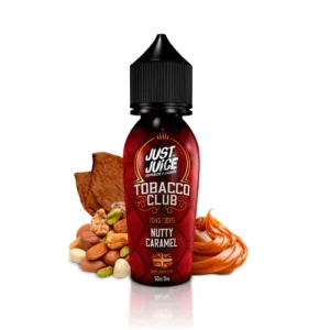 Just Juice - Tobacco Club Nutty Caramel 60ml - Image 1