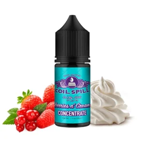 Coil Spill - Berries N Cream 30ml Aroma - Image 1