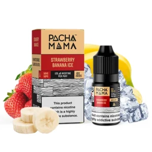 Pachamama Salts - Strawberry Banana Ice 10ml 20mg - Image 1