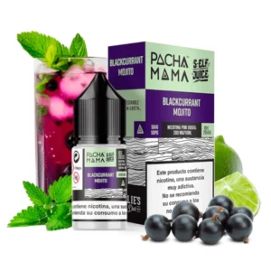 Pachamama Salts - Blackcurrant Mojito 10ml 20mg - Image 1