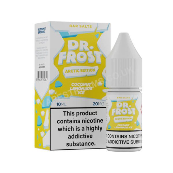 Dr-Frost-Arctic-Edition-Coconut-Lemonade-Ice-10ml-Nic-Salt-E-Liquid