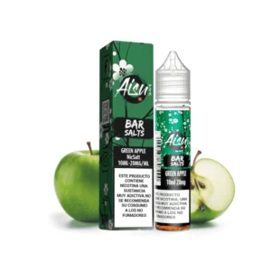 Aisu Bar Salts - Green Apple 10ml 20mg - Image 1