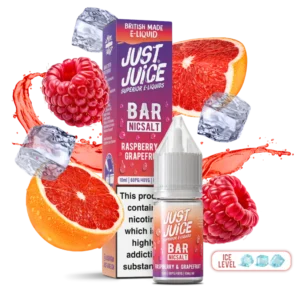 Just Juice Bar - Raspberry & Grapefruit 10ml - Image 1