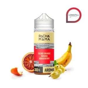 Pacha Mama - Blood Orange Banana Gooseberry Longfill 30ml Aroma - Image 1