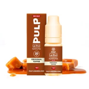 Pulp Le Pod Salts - Original Toffee 10ml 20mg - Image 1